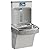 Elkay LZS8WSLK Wall Mount Drinking Fountain with Bottle Filler Station, Light Gray Granite