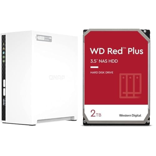 yAmazon.co.jp zQNAP NAS 2xC TS-233 /AZ 4RACPU̗p 2GB X}zΉ XfUC z[ 6 /K㗝Xi + yAmazon.co.jpz WD Red Plus 