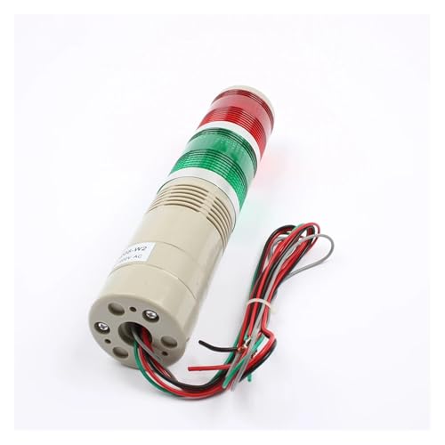 Luz de señal de torre industrial LTA-505 bicolor con sonido para evitar fallos de maquinaria 4