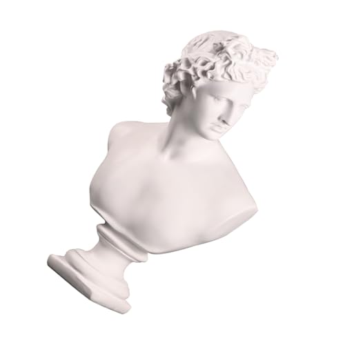 Sculpture David plâtre ornement maison décoration intérieur bureau