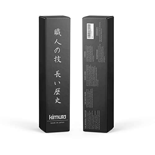 Image of Kimura Chef Knife, [Made in Japan], 8 inch Professional Kitchen Knife, Ultra Sharp High Carbon Molybdenum Stainless Steel Gyuto Knife, Chefs Knife with Ergonomic Handle - Japanese Chef's Knife