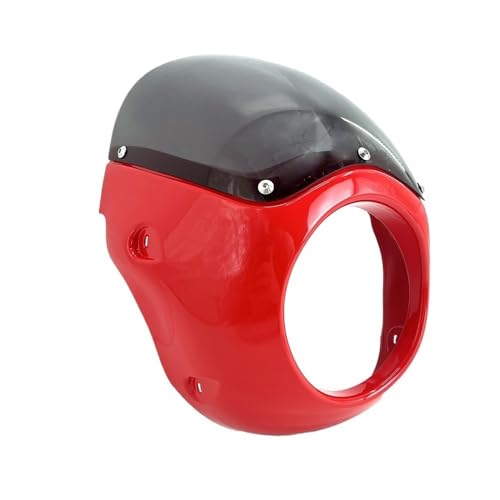 Garde carénage de phare moto Trident 660 finition rétro premium