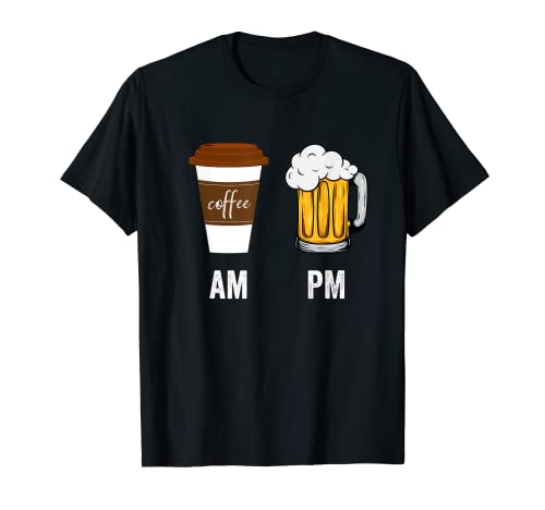 AM Coffee PM Beer T-Shirt