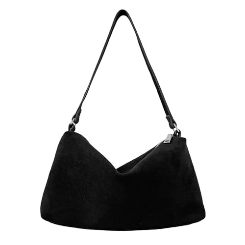 Sac à bandoulière rétro en daim l'esprit vintage au quotidien
