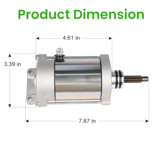Starter Motor Compatible con Polaris Ranger XP 900 Crew1000 2013-2024, RZR 900 1000 XP Turbo 2015-2024, General 1000 2016-2024, OEM 4014037 4014548 miniatura 3