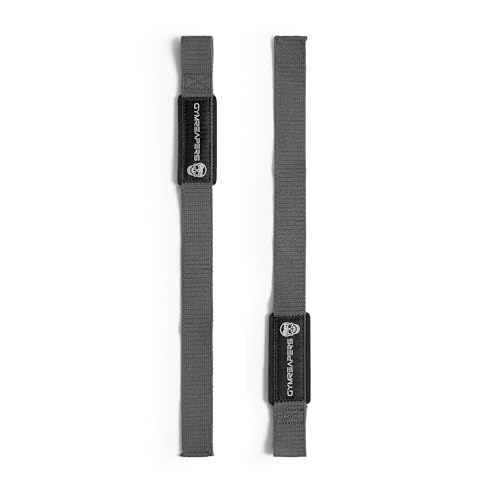 Image of Gymreapers Lifting Wrist Straps for Weightlifting, Bodybuilding, Powerlifting, Strength Training, & Deadlifts - Padded Neoprene with 18 inch Cotton