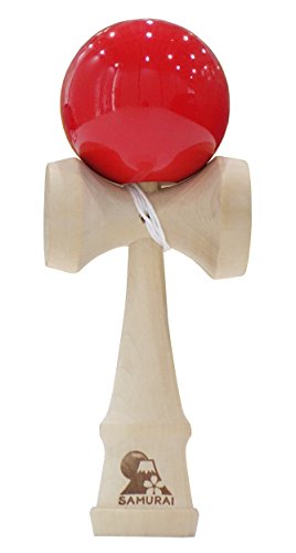 Kendama Samurai Ikeda Kogyo Co. en bois noble, finition artisanale japonaise