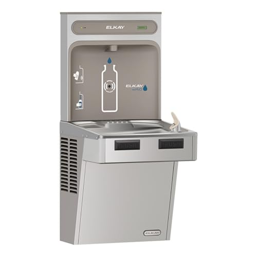 Elkay LMABFDWSSK Bottle Filling Station and Cooler, Stainless Steel
