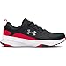 Under Armour Men's Charged Edge, (003) Black/Red/Mod Gray, 12, US