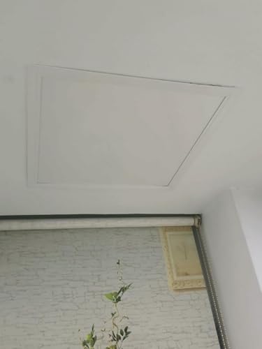 Trampilla pladur de aluminio con panel blanco para techos y paredes 8