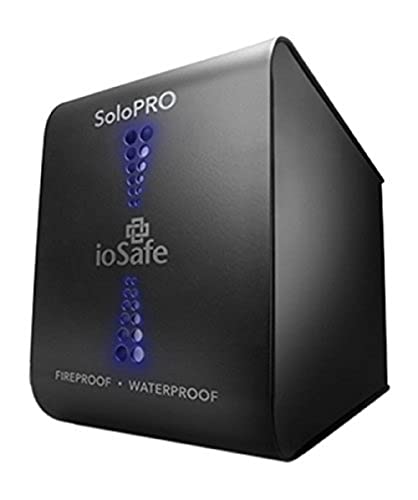 Iosafe Solopro 4Tb Fireproof & Waterproof External Hard Drive, Black (Sm4Tb1Yr) #TOP17