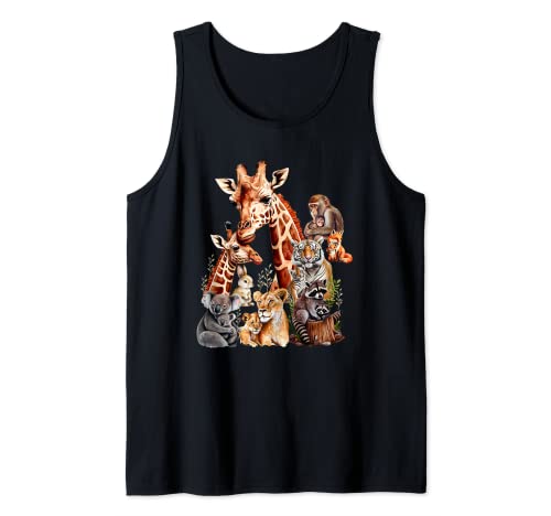 Save Our Home Animals Wildlife Conservation Animal Lovers Tank Top
