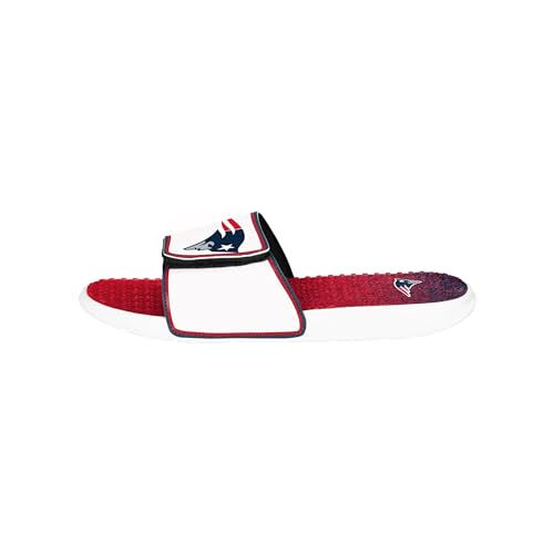 Image of FOCO mens Nfl Primary Team Logo Gradient Gel Slide Sandals