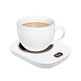 taza usb amazon Light and portable: the mug warmer size is about 13.8 x 11 cm, which is convenient for storage and organization.