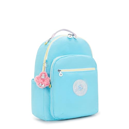 Image of Kipling Women's Seoul 15 inch Laptop Backpack, Durable, Roomy with Padded Shoulder Straps, Built-In Protective Sleeve