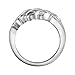 Sonia Jewels Solid 14k White Gold Metal Fashion Remount Base 2 (Width = 12.5mm) - Size 5.5