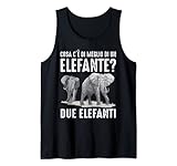 Photo Gallery cosa c è di meglio di un elefante? due elefanti canotta Photo Gallery cosa c è di meglio di un elefante? due elefanti canotta