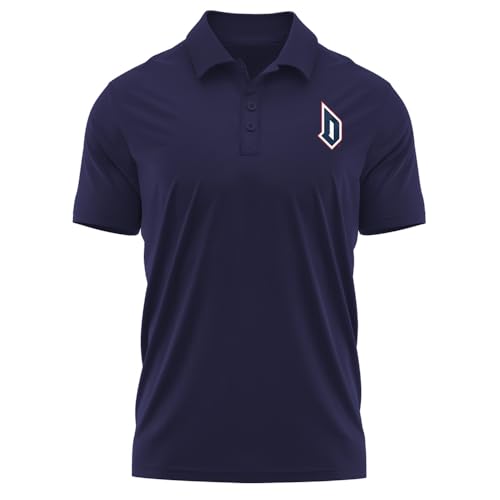 Campus Lab Duquesne University Adult Mens Polo Left Chest Logo Navy Large