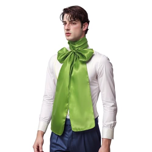 Image of COSDREAMER Mens Renaissance Scarf Jabot Cravat Costume Collar