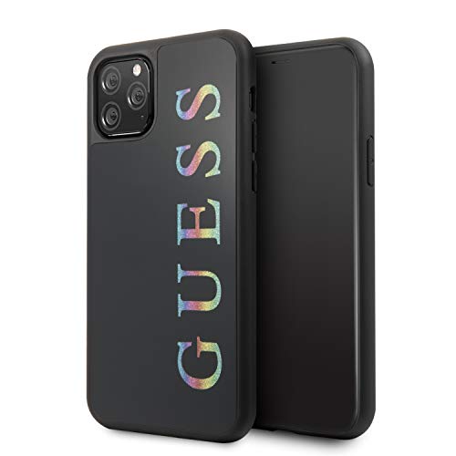 Coque iPhone 11 Pro Guess noir tournesol pour sublimer vos looks d'été
