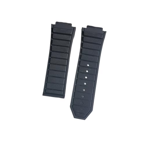 Bracelet caoutchouc homme femme 19mm x 29mm silicone compatible montre sport boucle déployante 24mm