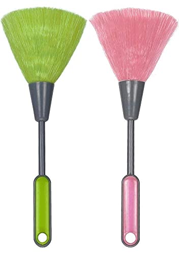 Eagean Mini Electrostatic Soft Screen Whisk Car Dashboard Laptop Keyboard Desk Computer Printer Cleaning Brush Mini Duster Cleaner Anti-Static Screen Sweeper Broom (Multicolor, Set of 2) (B0BQ7PY53K) Amazon Price History, Amazon Price Tracker