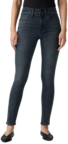 Levi's Damen Jeanshose 721 mit Stretch-Anteil, Skinny Fit, Schwarz (Exit Stage Left), W28/L28 – Ansicht 4