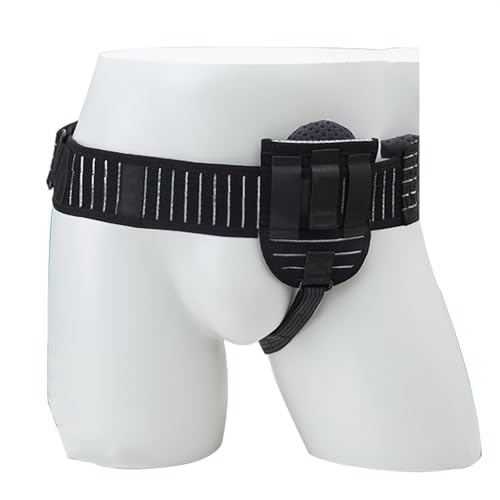 YCCYHQ Inguinal Hernia Belts for Men, Fits Left or Right Side Post Surgery Men and Womens Hernia Support Truss, Freely Adjustable Waist Strap