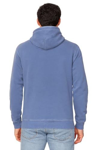 10oz Heavy Weight Pigment-Dyed Pullover Fleece Hoodie Relaxed Roomy Fit Cotton Blend Unisex Blanks Style 4172