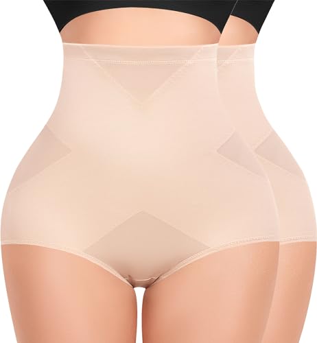 Image of Werena Tummy Control Shapewear for Women Shaping Panties Underwear High Waisted Cincher Body Shaper Slimming Panty Girdle