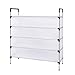 SHDT Étagère À Chaussures Multicouche en Acier Inoxydable, Étagère À Chaussures pour Chambre À Coucher, Entrée, Couloir, Placard, Étagère De Rangement Intérieure pour La Maison,5 Layers,67cm
