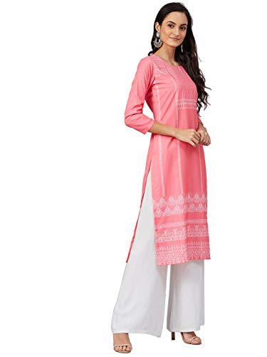 Image of Vaamsi Women's Crepe Regular Kurta