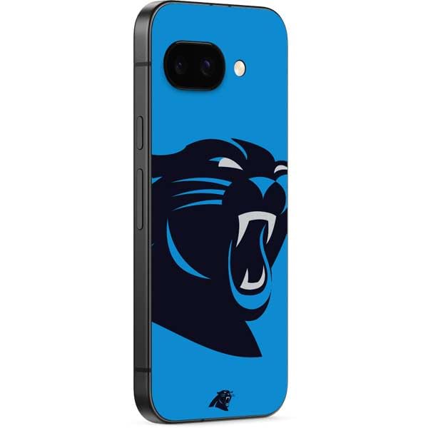 Skinit Decal Phone Skin Compatible with Google Pixel 9a - Officially Licensed NFL Carolina Panthers Large Logo Design
