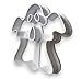 3D Ghost Cookie Cutter with Imprint for Halloween Baking, 3