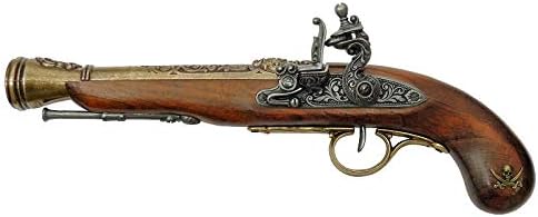 Denix デニックス 1126l 海賊ピストル ゴールド 18世紀 左手用 模造 レプリカ 銃 モデルガン コスプレ リアル 本格的 復刻銃 古式 ホルスター 通販 Amazon Denix デニックス 1126l 海賊ピストル ゴールド 18世紀 左手用 模造 レプリカ 銃 モデルガン コスプレ リアル 本格的 復刻銃 古式 ホルスター 通販 Amazon
