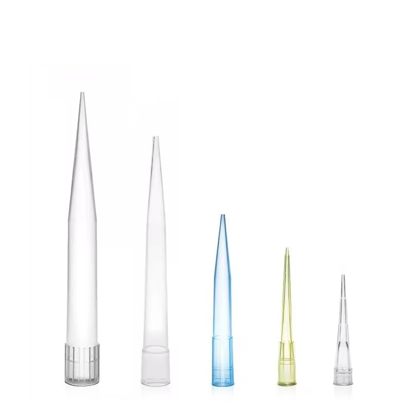 sprzęt laboratoryjny Laboratorium 10ul 200ul 1ml 5ml 10ml Laboratoryjne końcówki do pipet do cieczy Uniwersalne końcówki do pipet(200ul 1000pcs)