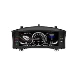 Compteur de vitesse précis, affichage clair, retour en temps réel de la vitesse de conduite, petite erreur.