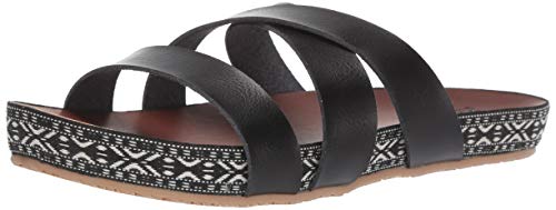 Billabong Women's Wrap Me Up Sandal Slide, Black 9 Medium US