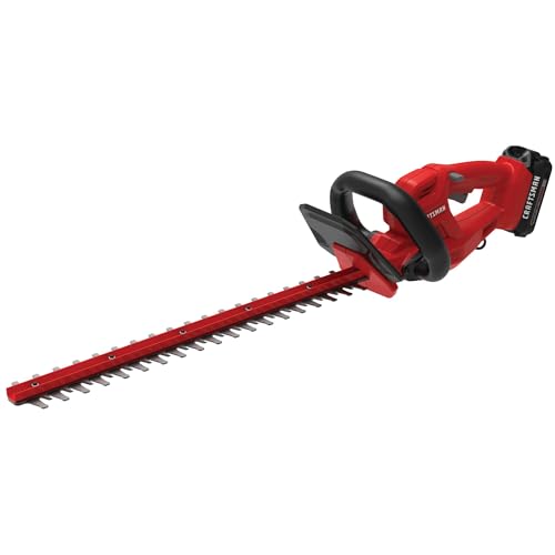 CRAFTSMAN V20 Cordless Hedge Trimmer with Battery and Charger Included, 20 in. Blade, Rechargeable Bush Trimmer Cordless, Lightweight (CMCHT810C1) by CRAFTSMAN - Image 7