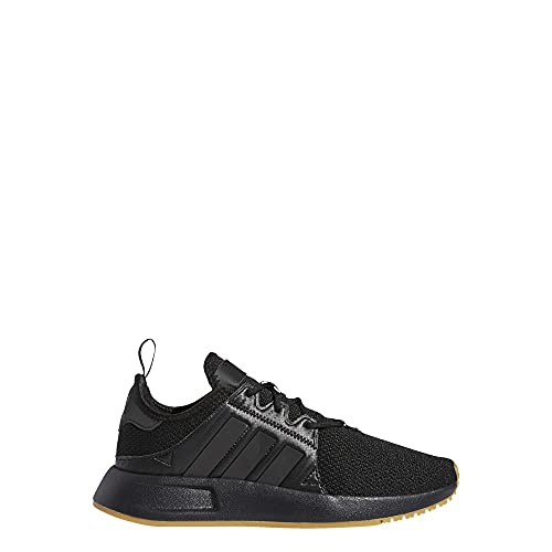 adidas Originals X_PLR Sneaker, Black/Black/Gum, 6.5 US Unisex Big Kid