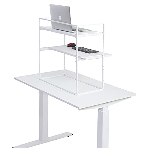 Image of FITIZEN Zen Ergonomic Height Adjustable Standing Desk (Engineered Wood, Powder Coated)
