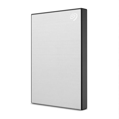 Image of Seagate One Touch 1Tb External HDD with Password Protection Silver, for Windows and Mac, with 3 Yr Data Recovery Services, (Stky1000401)