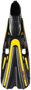 Mares Full Foot Volo Race Scuba Diving Fins with OPB System (Yellow, M 3.5-4.5/W 4.5-5.5)