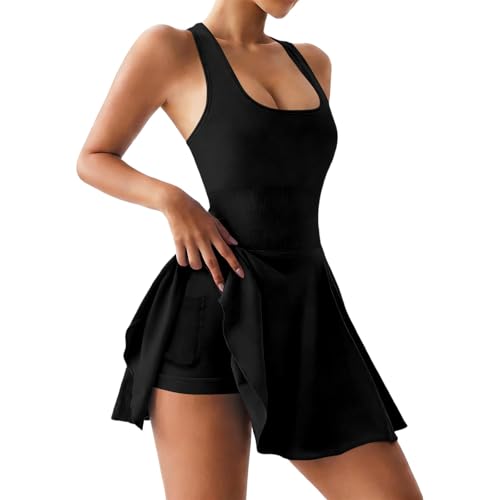 Mono de tenis con espalda descubierta, tu aliado ideal para el gimnasio, yoga y entrenar