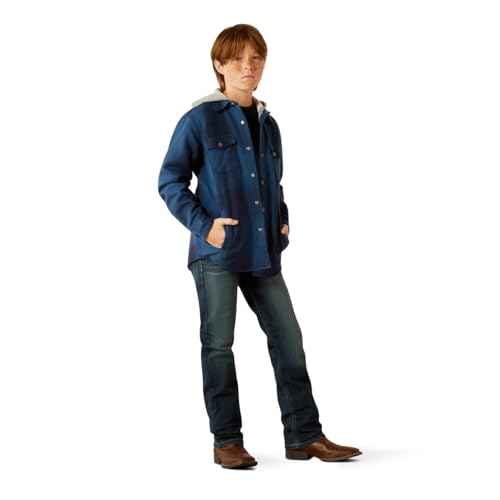 Ariat Boy's Blue Nights Retro Shirt Jacket3