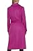 KARL LAGERFELD Paris Women's Outerwear belted maxi,berry,small