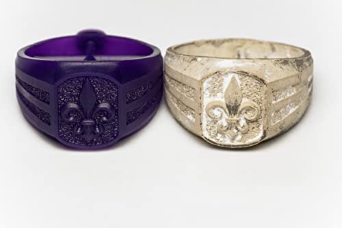 Siraya Tech Cast 3D Printer Resin Easy to Print Use and Burn High Resolution Castable 405nm LCD UV-Curing Photopolymer Resin for Making Jewelries and Metal Parts (Purple, 500g)