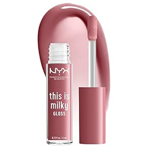 NYX PROFESSIONAL MAKEUP This Is Milky Gloss, Vegan Lip Gloss – Cherry Skimmed