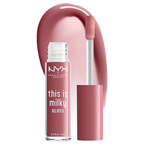 NYX PROFESSIONAL MAKEUP This Is Milky Gloss, Vegan Lip Gloss – Cherry Skimmed