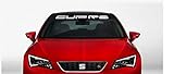  myrockshirt Cupra Plus Blendstreifen 130cm Sonnenschutz Scheibe Aufkleber Frontscheibe Aufkleber Tuning Scheibe Lack TYP-MRS108 `+ B